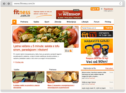 fitness.com.hr portal